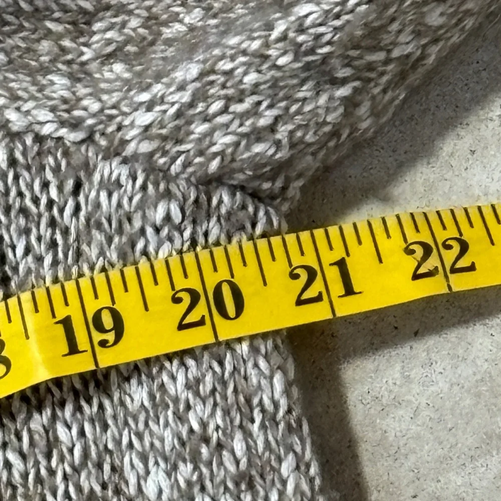 Aritzia Community Sweater Brown White Women’s Small Wool Blend Turtleneck